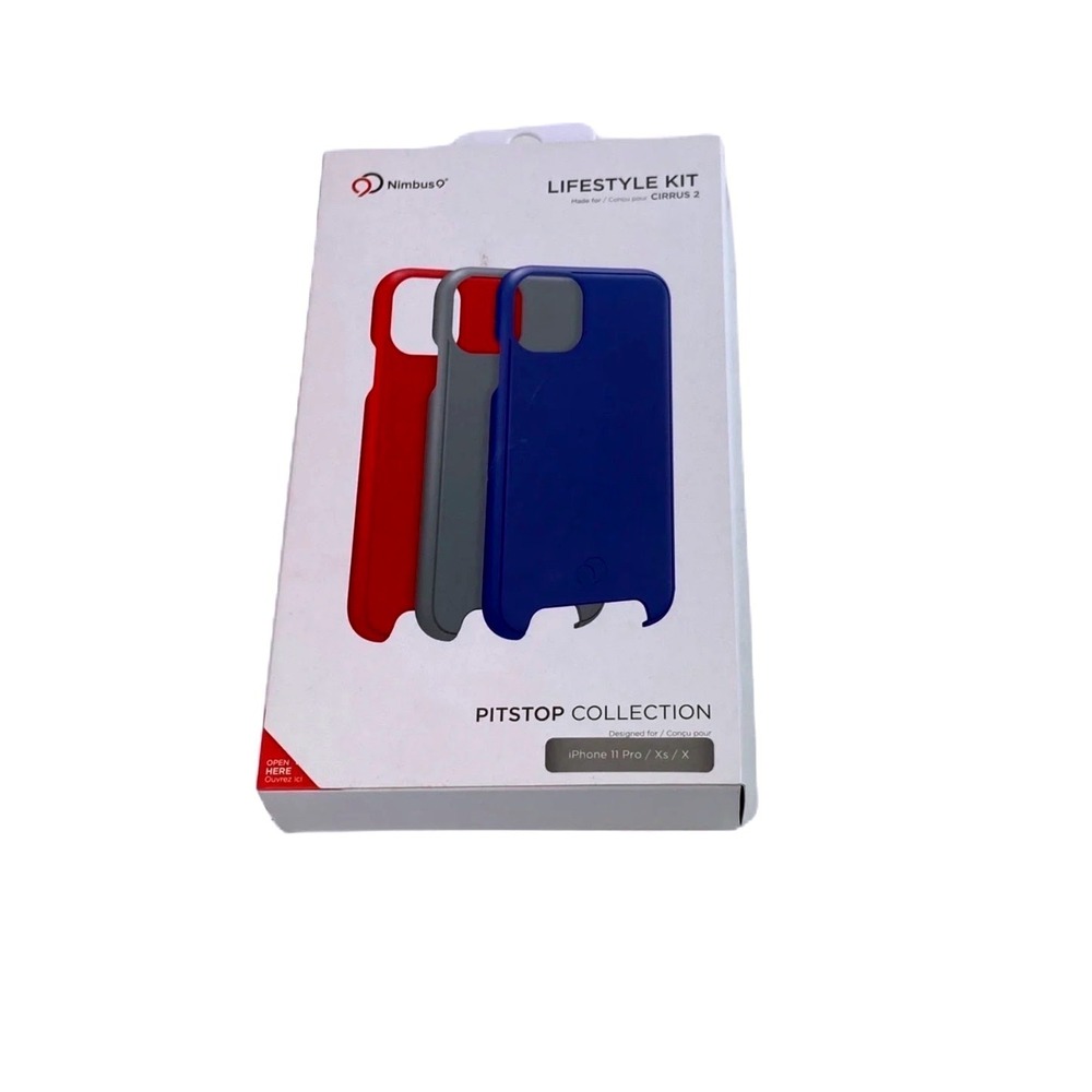Nimbus9 Lifestyle Kit Pitstop Collection iPhone 6S Case‎ 3-Pack Red Gray Blue